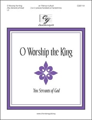 cover O Worship the King Handbell sheet music cover